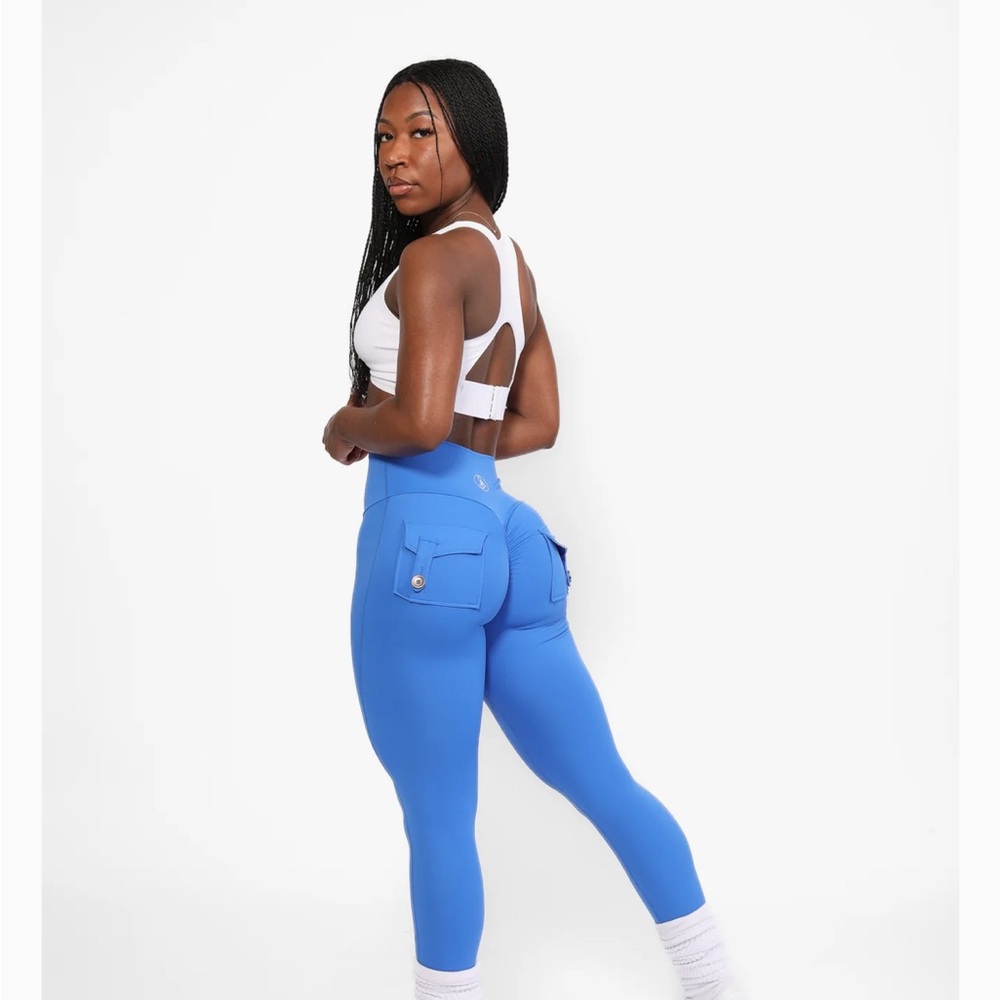 Women’s blue allure the brand pocket leggings